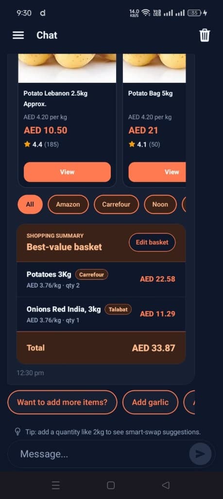 AI Shopping Assistant