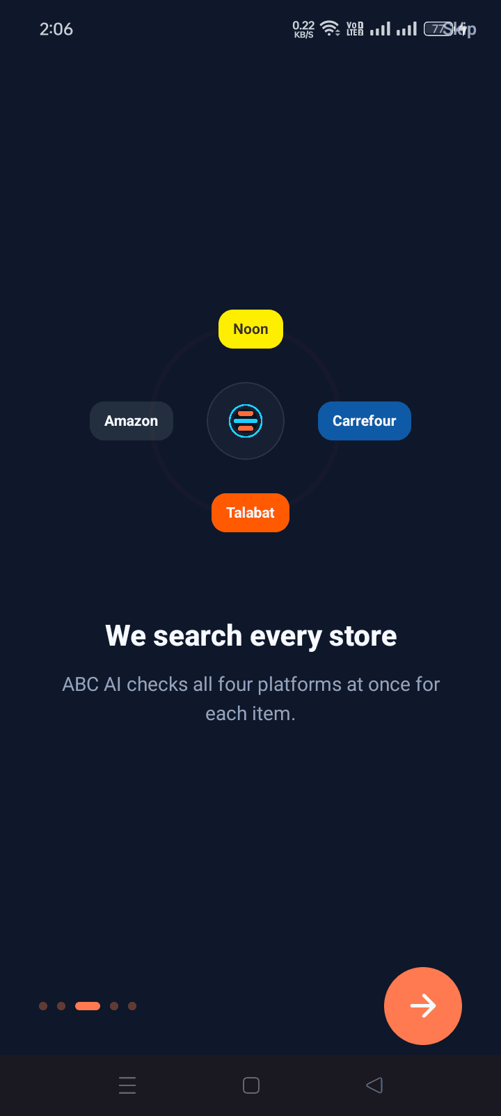 Store and location selection